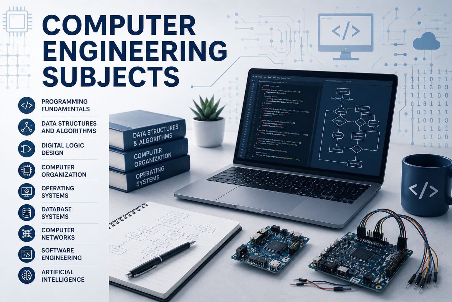 Engineering subjects artwork